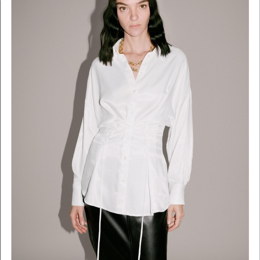 Blouse oyster white
